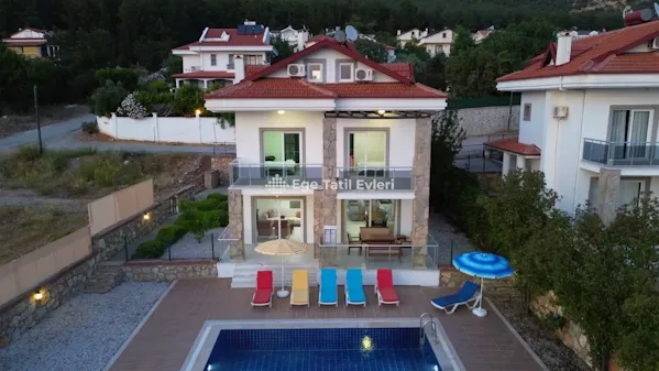 Villa Sion 3 - Muğla, Fethiye, Ovacık - Deniz manzaralı tatil villası