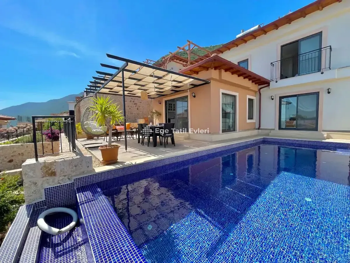 Villa Zeon - Antalya, Kaş, Çukurbağ kiralık villa