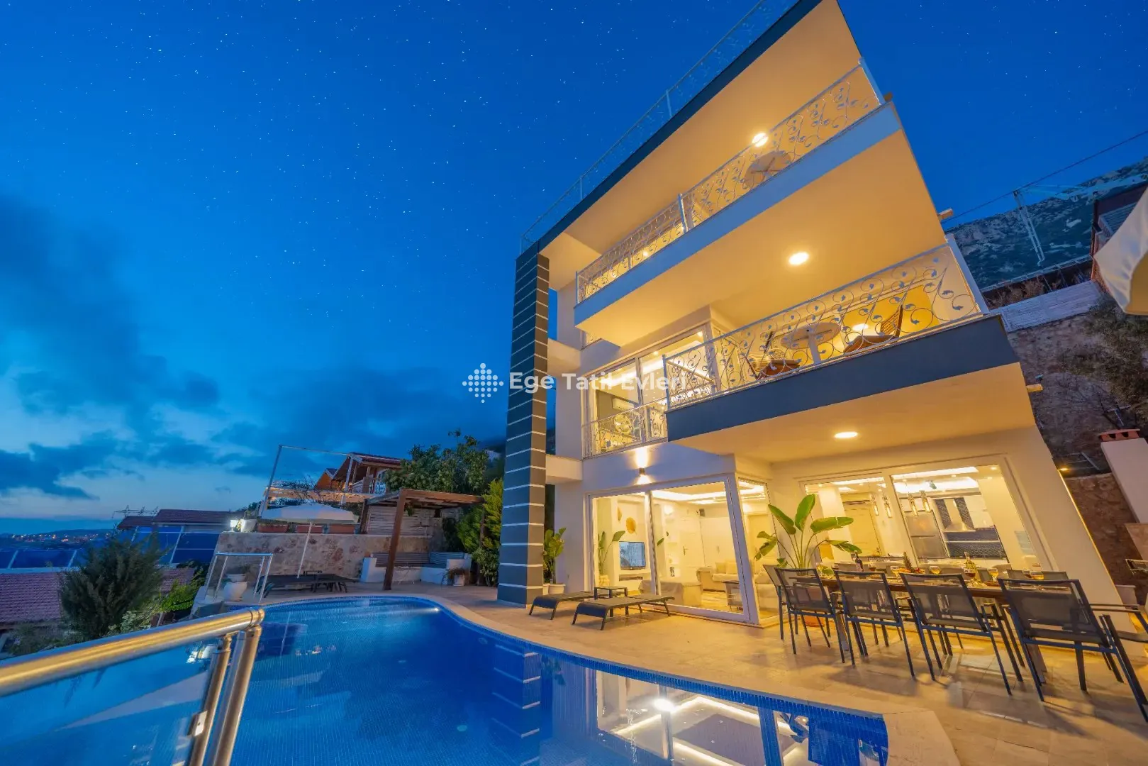 Villa Göktepe - Antalya, Kaş, Kalkan / Kızıltaş kiralık villa