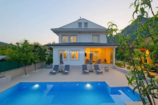 Villa Aden Duo - Muğla, Fethiye, Göcek / İnlice - Deniz manzaralı tatil villası