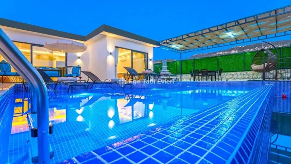 Ortaç 4 - Antalya, Kaş, Kalkan / Bezirgan - Deniz manzaralı tatil villası