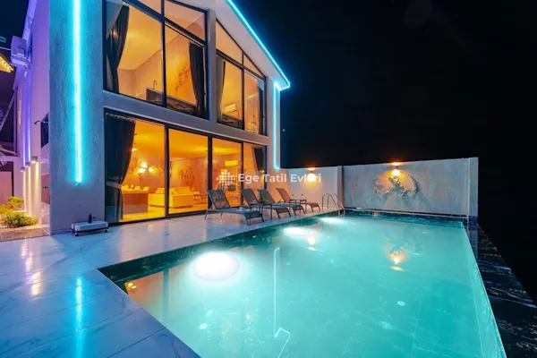 Villa Diamond Bliss - Antalya, Kaş, Kalkan / Ordu - Deniz manzaralı tatil villası