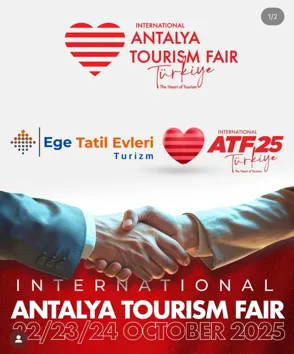 Ege Tatil Evleri ATF25 Antalya Turizm Fuarndayd | Turizmin Kalbi Antalyada Att