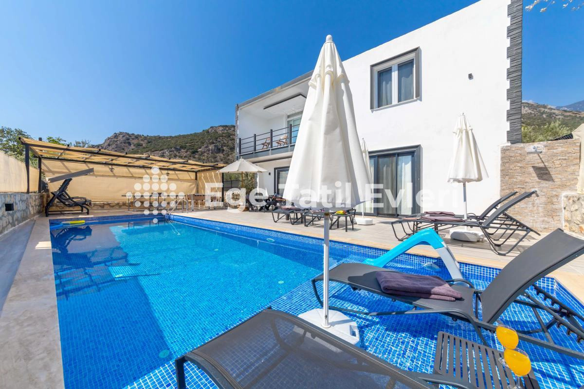 Villa Eftelya - Antalya, Kaş, Ağullu - Ana villa fotoğrafı