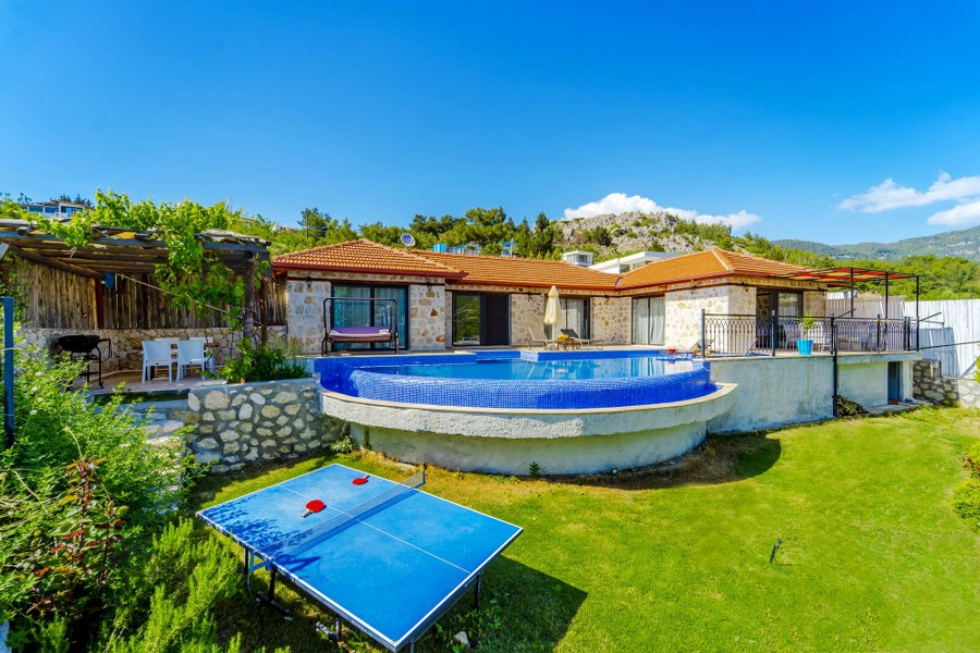 Villa Kutay 2 - Antalya, Kaş, kalkan / İslamlar - Ana villa fotoğrafı