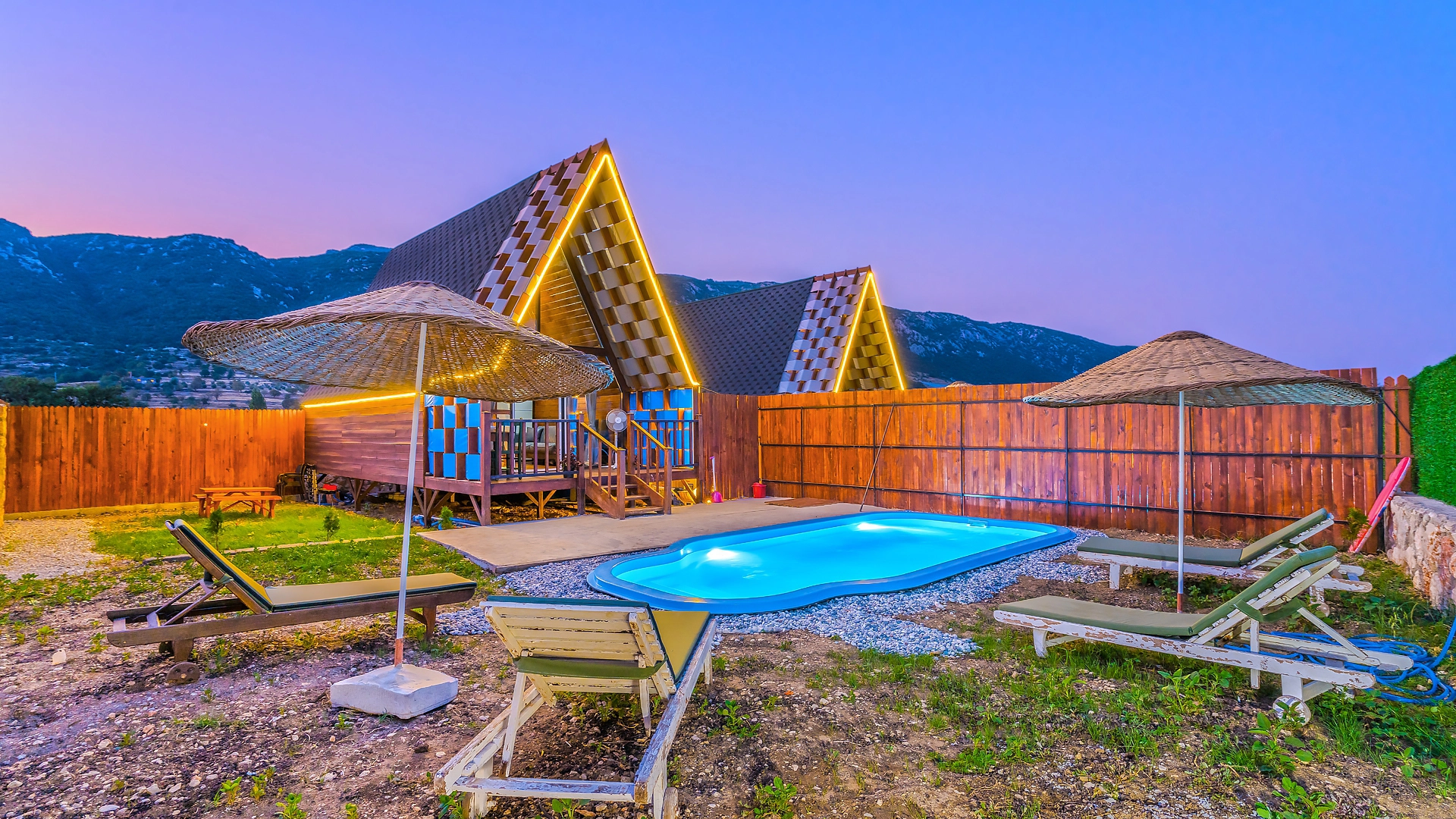Bungalov 1019 - Antalya, Kaş, Kalkan / Sarıbelen - Ana villa fotoğrafı