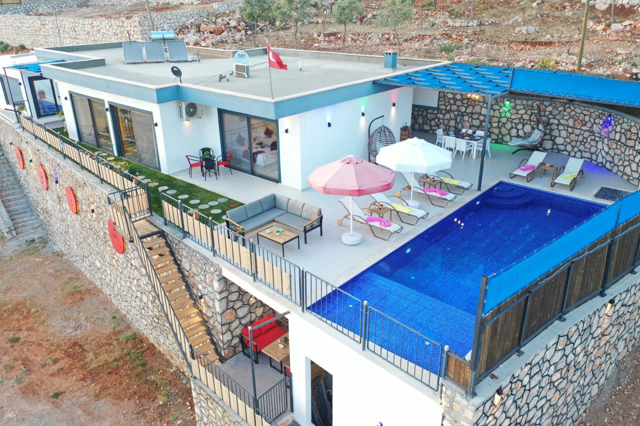 Villa Günay - Antalya, Kaş, Aklar - Ana villa fotoğrafı