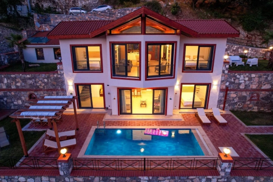 Villa Vista Olive - Muğla, Fethiye, Göcek / Gökçeovacık kiralık villa