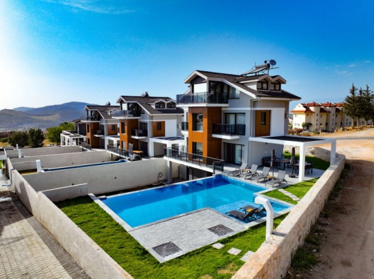 Villa Nokta Vip D - Muğla, Fethiye, Ovacık - Deniz manzaralı tatil villası