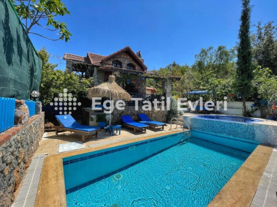 Villa Uğur - Muğla, Fethiye, Kayaköy - Deniz manzaralı tatil villası