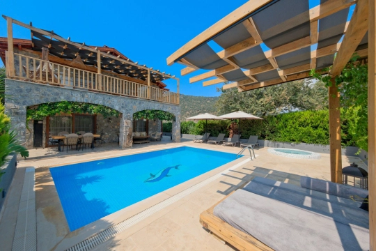 Villa Dolphin 2 - Muğla, Fethiye, Kayaköy - Villa fotoğrafı 3