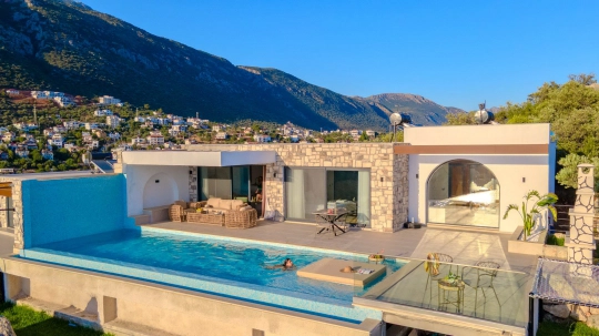 Villa Ak bulut 1 - Antalya, Kaş, Gökseki kiralık villa