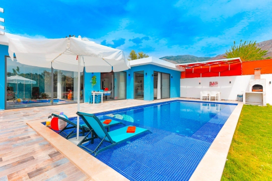Villa Arvella - Antalya, Kaş, Kalkan / Üzümlü - Deniz manzaralı tatil villası