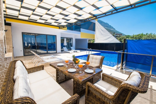 Villa Bulut - Antalya, Kaş, Kalkan / Kördere - Deniz manzaralı tatil villası