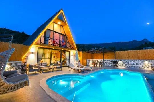 Bungalov 1101 - Antalya, Kaş, kalkan / İslamlar - Villa fotoğrafı 3