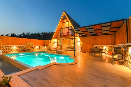 Bungalov 1101 - Antalya, Kaş, kalkan / İslamlar - Villa fotoğrafı 2