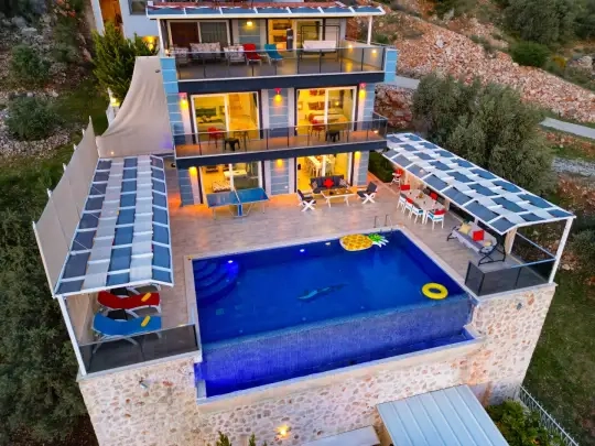 Villa Corner - Antalya, Kaş, Kalkan / Kördere - Villa fotoğrafı 3