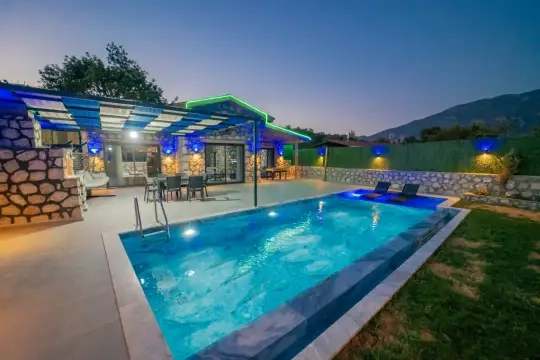 Villa Gretna 1 - Antalya, Kaş, kalkan / Çavdır - Villa fotoğrafı 4