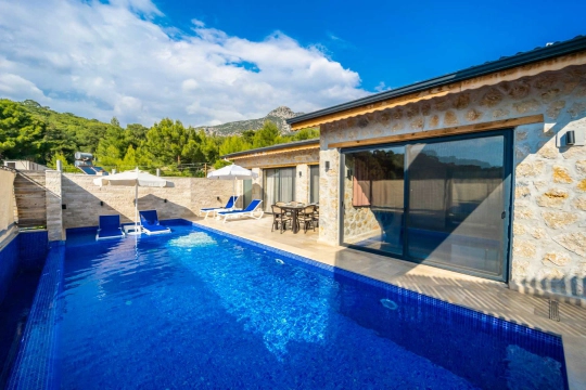 Villa Anemon 3 - Antalya, Kaş, Kalkan/ Akbel - Deniz manzaralı tatil villası