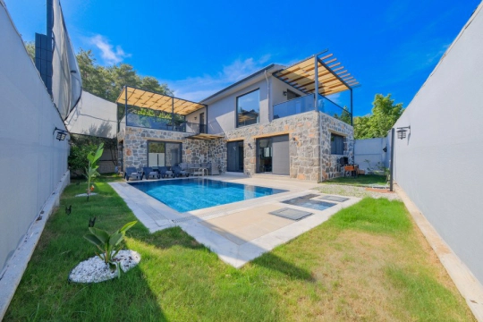 Villa Uraz - Muğla, Fethiye, Kargı/Yanıklar - Deniz manzaralı tatil villası