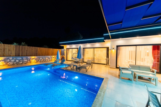Villa Asmina - Antalya, Kaş, kalkan / Çavdır - Deniz manzaralı tatil villası