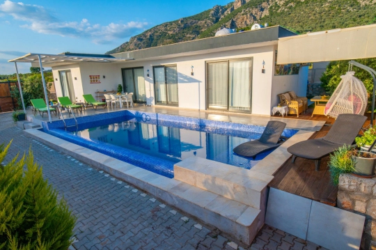 Villa Şerif - Antalya, Kaş, Kalkan / Palamut - Deniz manzaralı tatil villası