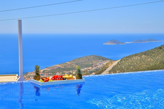 Villa Londra Will - Antalya, Kaş, Kalkan/ Akbel - Deniz manzaralı tatil villası
