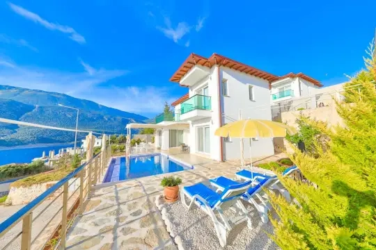 Villa Jame 3 - Antalya, Kaş, Çukurbağ - Deniz manzaralı tatil villası