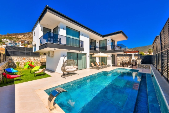 Villa Liva Duo - Antalya, Kaş, Kalkan / Yeşilköy - Deniz manzaralı tatil villası