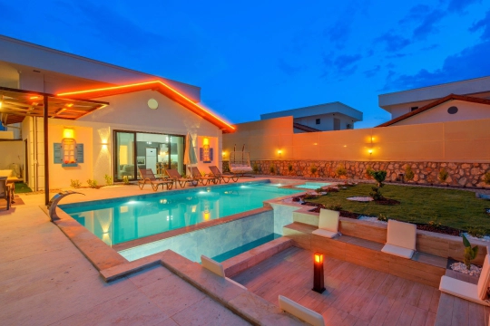 Villa Ağaç 3 - Muğla, Fethiye, Seydikemer - Deniz manzaralı tatil villası