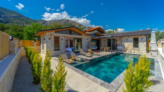 Villa Akbal - Muğla, Fethiye, Seydikemer - Deniz manzaralı tatil villası