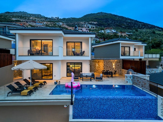 Villa Lidya - Antalya, Kaş, Kalkan / Yeşilköy - Deniz manzaralı tatil villası