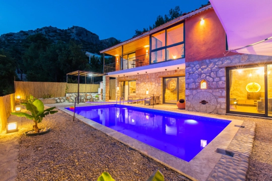 Villa Ardelya - Antalya, Kaş, Kalkan / Üzümlü - Deniz manzaralı tatil villası