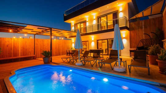 Villa Arslan - Antalya, Kaş, Kalkan / Yeşilköy - Deniz manzaralı tatil villası
