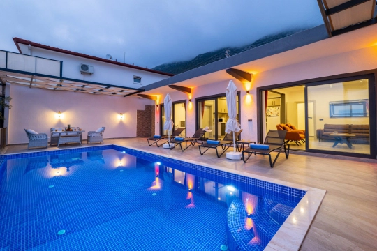 Villa Asya Bella - Antalya, Kaş, Kalkan / Kördere - Deniz manzaralı tatil villası