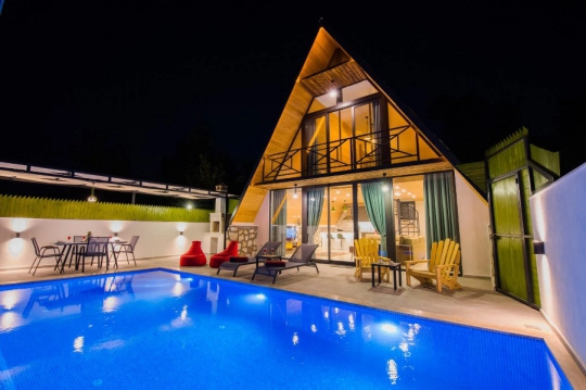 Bungalov 1021 - Antalya, Kaş, kalkan / İslamlar - Deniz manzaralı tatil villası