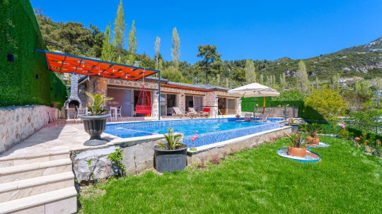Villa Digo - Antalya, Kaş, kalkan / İslamlar - Deniz manzaralı tatil villası