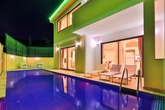 Villa Doğa Ihlamur - Antalya, Kaş, kalkan / İslamlar - Deniz manzaralı tatil villası
