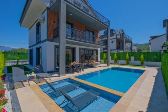 Villa Duru 1 - Muğla, Fethiye, Seydikemer - Deniz manzaralı tatil villası