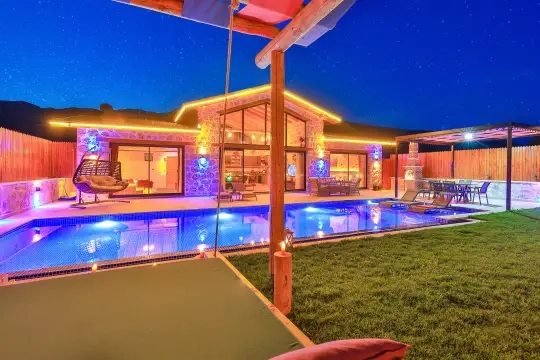 Villa Düşler Bahçesi - Antalya, Kaş, Kalkan / Sarıbelen - Villa fotoğrafı 3