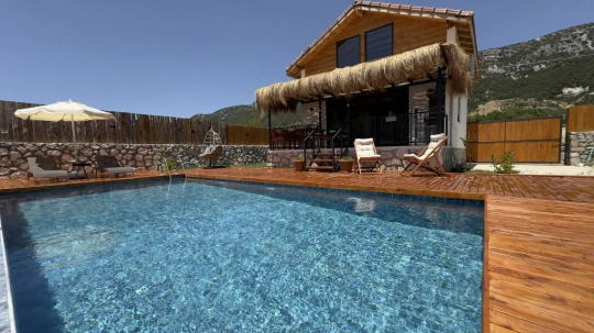 Villa Koca Armut 1 - Antalya, Kaş, Kalkan / Sarıbelen - Deniz manzaralı tatil villası