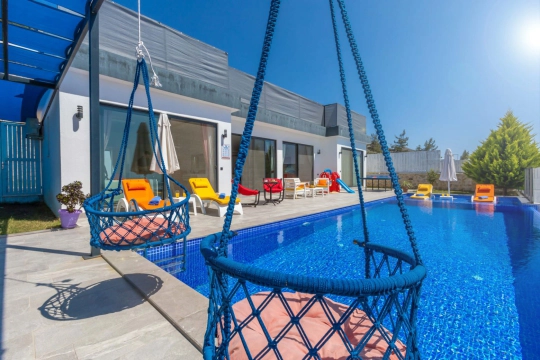 Villa Kübra Üzümlü - Antalya, Kaş, Kalkan / Üzümlü - Deniz manzaralı tatil villası