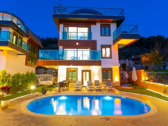 Villa Lux 3 - Antalya, Alanya, Merkez - Villa fotoğrafı 3