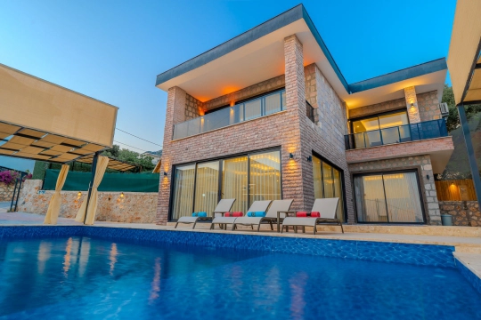 Villa Meris 1 - Antalya, Kaş, Kalkan / Kördere - Deniz manzaralı tatil villası