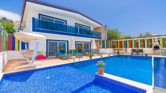 Villa Monalya - Antalya, Kaş, Kalkan / Üzümlü - Deniz manzaralı tatil villası