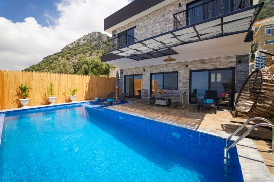 Villa Muna - Antalya, Kaş, Kalkan / Bezirgan - Deniz manzaralı tatil villası