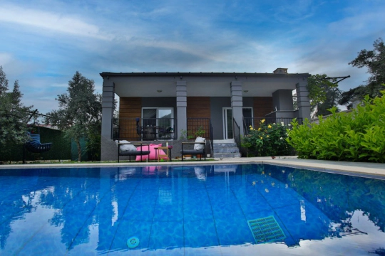 Villa Oliva Garden - Muğla, Fethiye, Yeşilüzümlü - Deniz manzaralı tatil villası