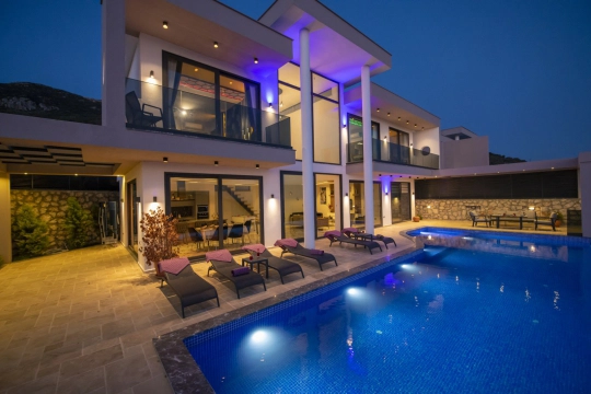 Villa Pablo - Antalya, Kaş, Kalkan / Ulugöl - Deniz manzaralı tatil villası