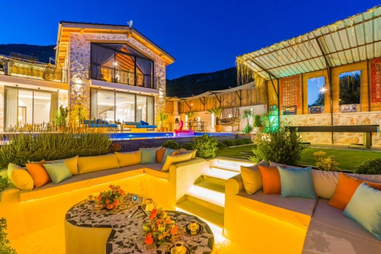 Villa Perla 1 - Antalya, Kaş, Kalkan / Çayköy - Deniz manzaralı tatil villası