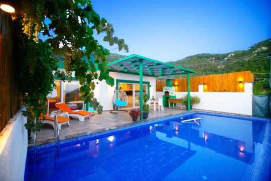 Villa Petro - Antalya, Kaş, kalkan / İslamlar - Deniz manzaralı tatil villası